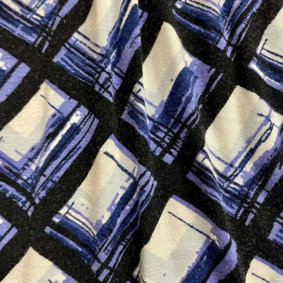 Ann Taylor Purple Print Shirt Size XL - Picture 4 of 7